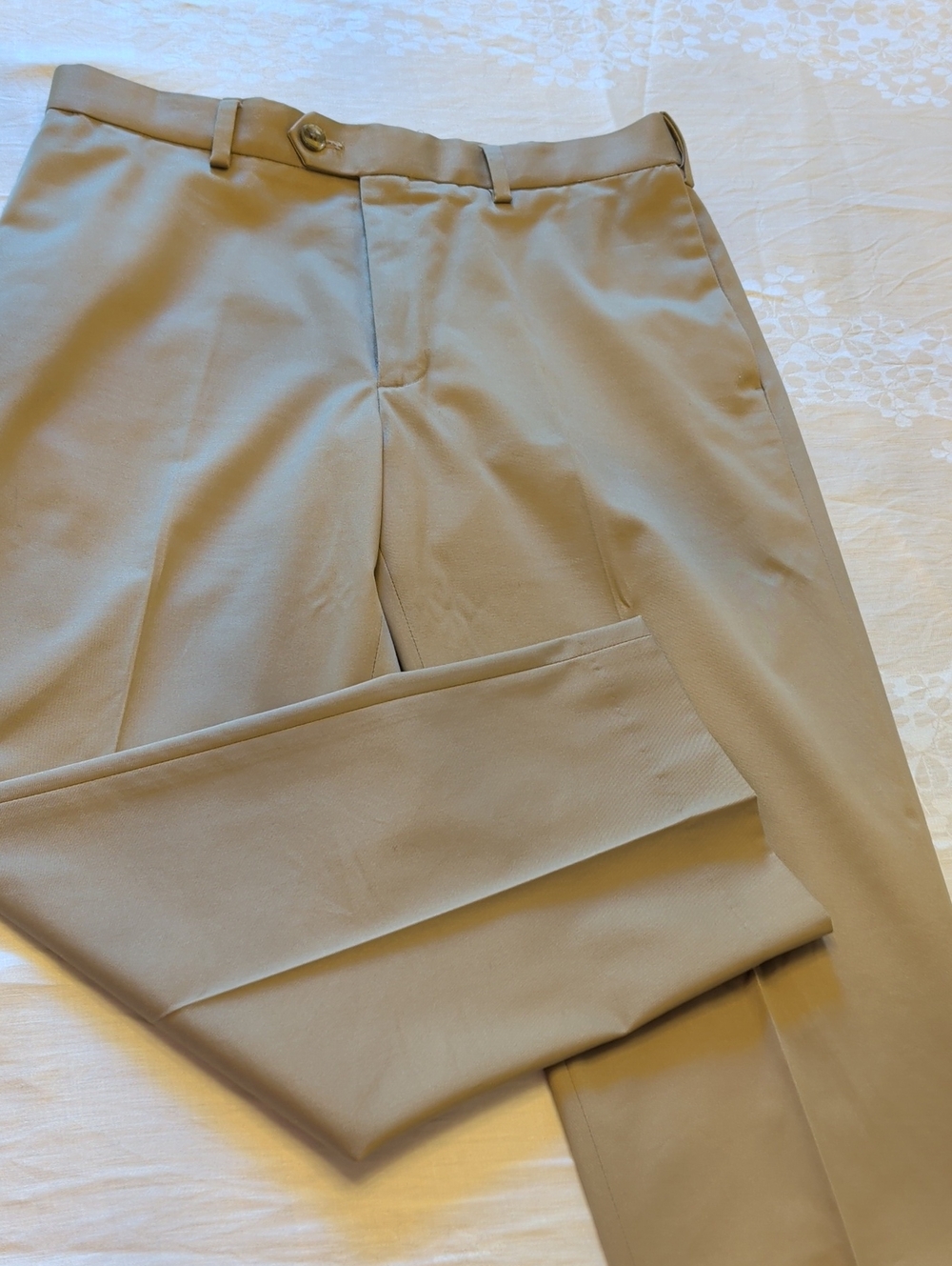Perry Ellis Men's Khaki Dress Pants